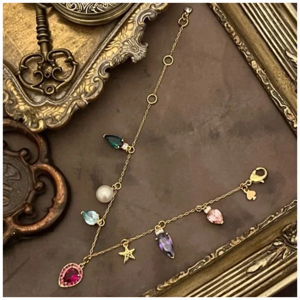 KATE SPADE • Light Up The Room Holiday Charm Bracelet - Picture 4 of 4